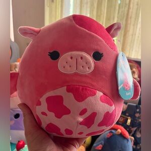 Squishmallows Kerry the Strawberry Sea Cow